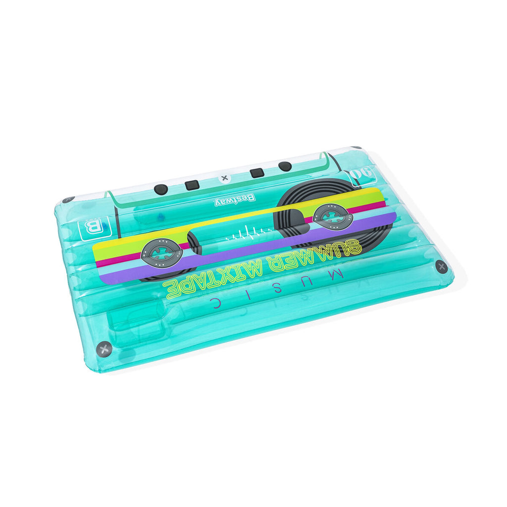 Retro Kassetten Luftmatratze – Cooler Style für Pool & Strand