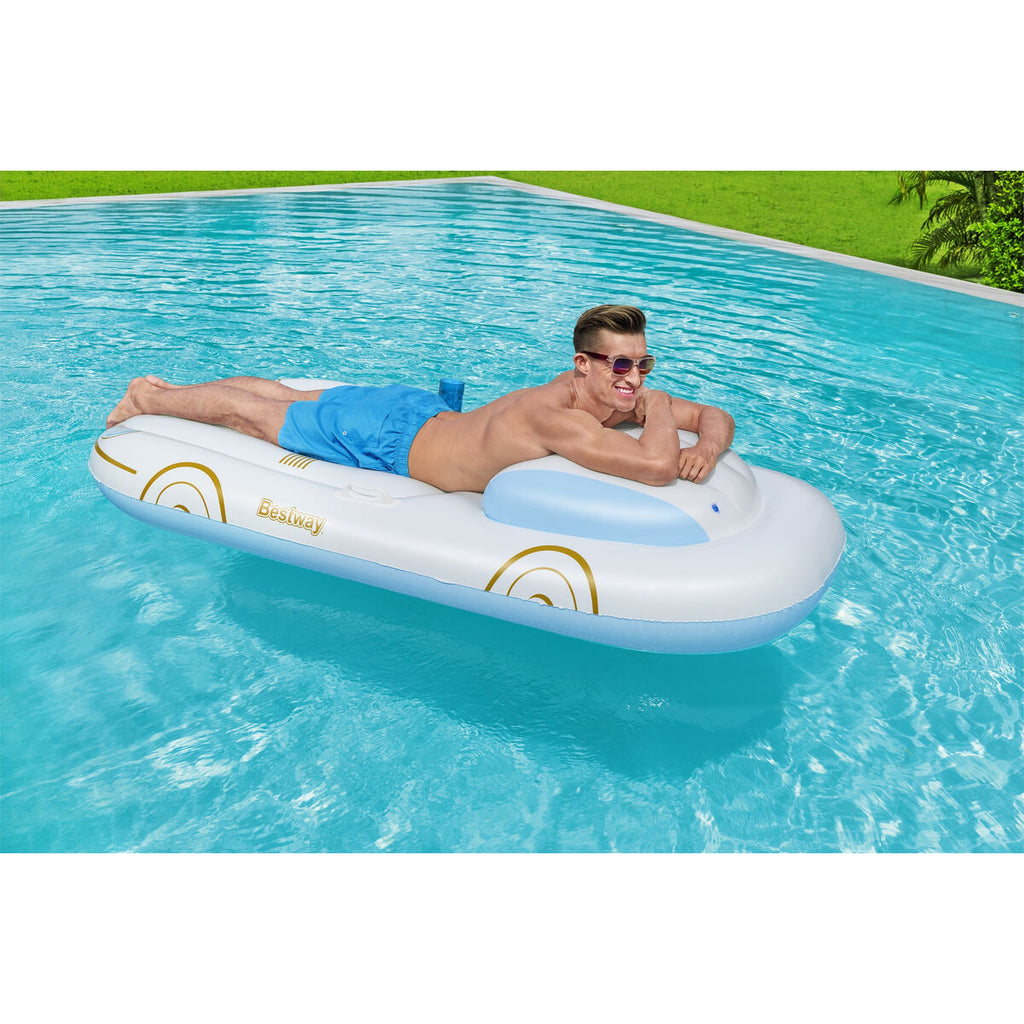 Bestway Luftmatratze Cruiser mit Rückenlehne und Griffen 228x108 cm