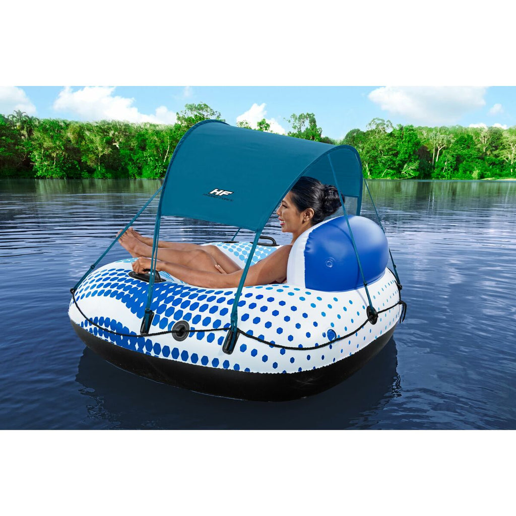 Bestway Aufblasbares Rad mit Handgriffen Rapid Rider mit Sonnenschutz
