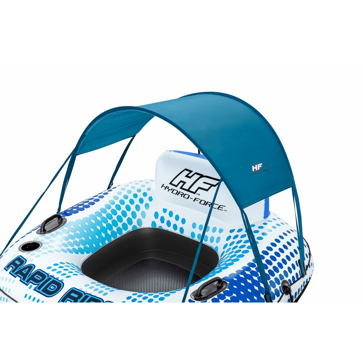 Bestway Aufblasbares Rad mit Handgriffen Rapid Rider mit Sonnenschutz