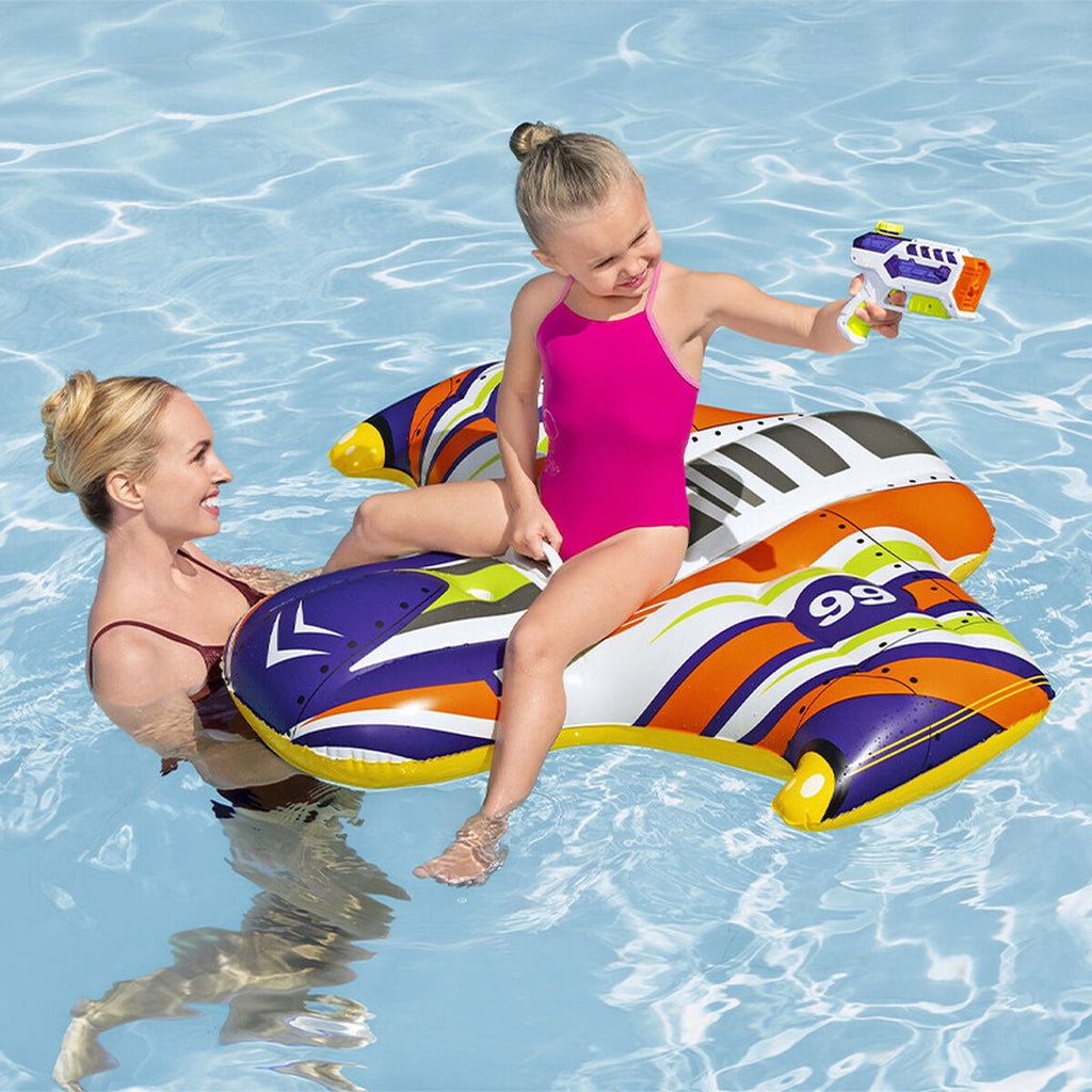 Bestway Aufblasbare Raumschiff-Figur mit Wasser-Pistole und Griff 117x