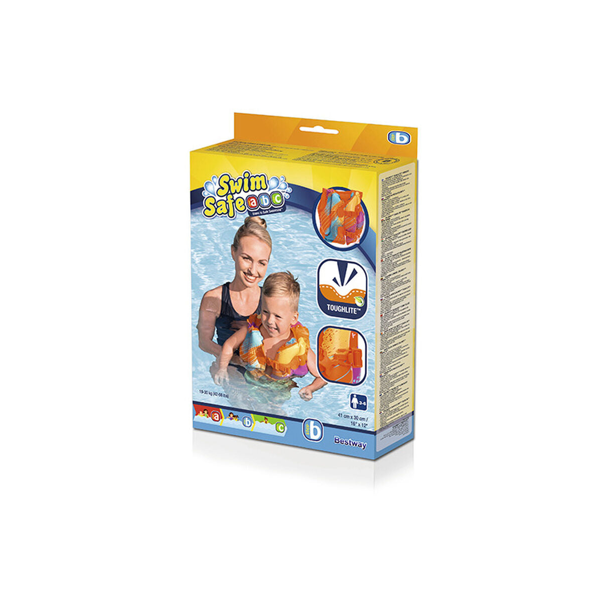 Bestway Aufblasbare Manschetten Weicher Stoff Sicherheit Baby Farbmix