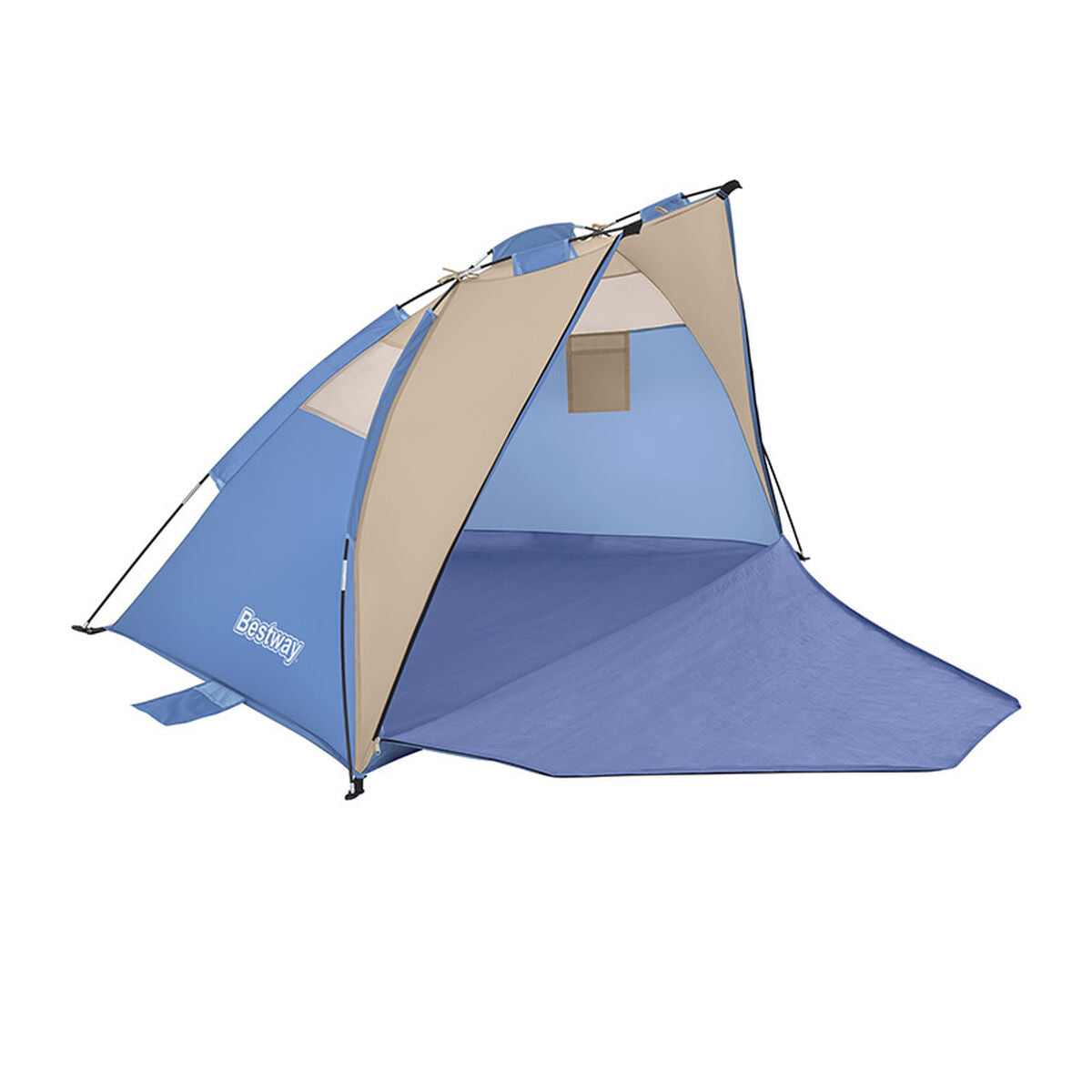 Bestway Zelt Polyester Fiberglas 200x100x100 cm Aufblasbar und Camping