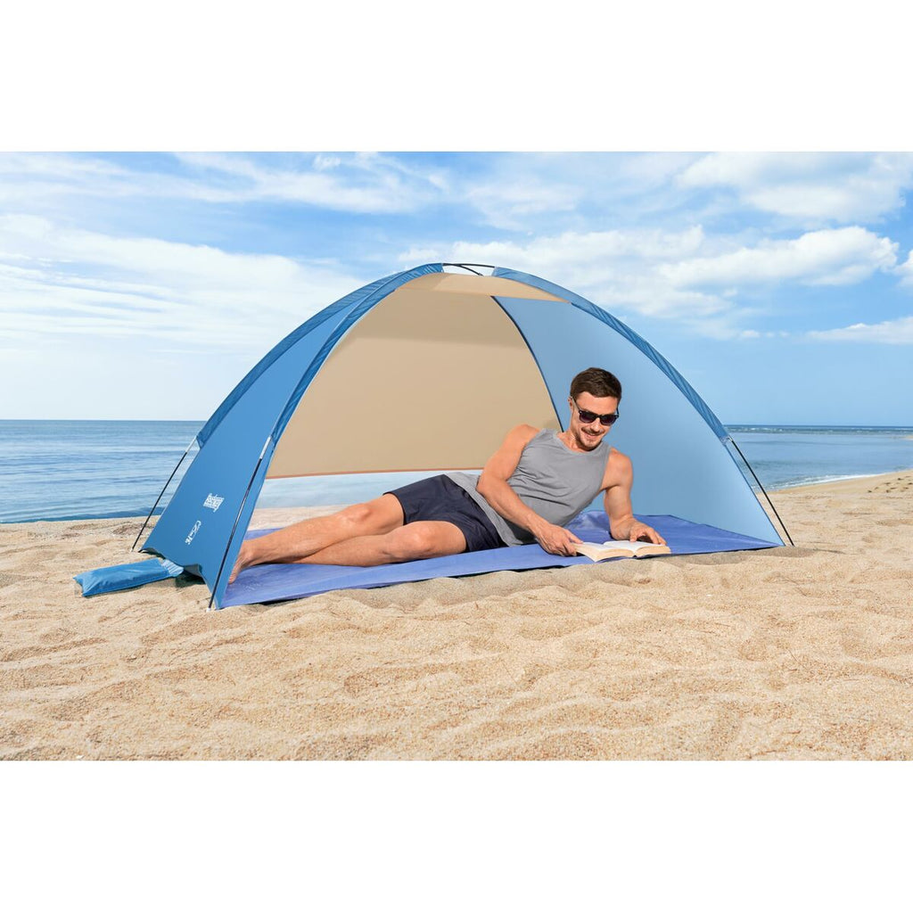 Strand- & Campingzelt mit UPF 80+ – Sicher vor Sonne!