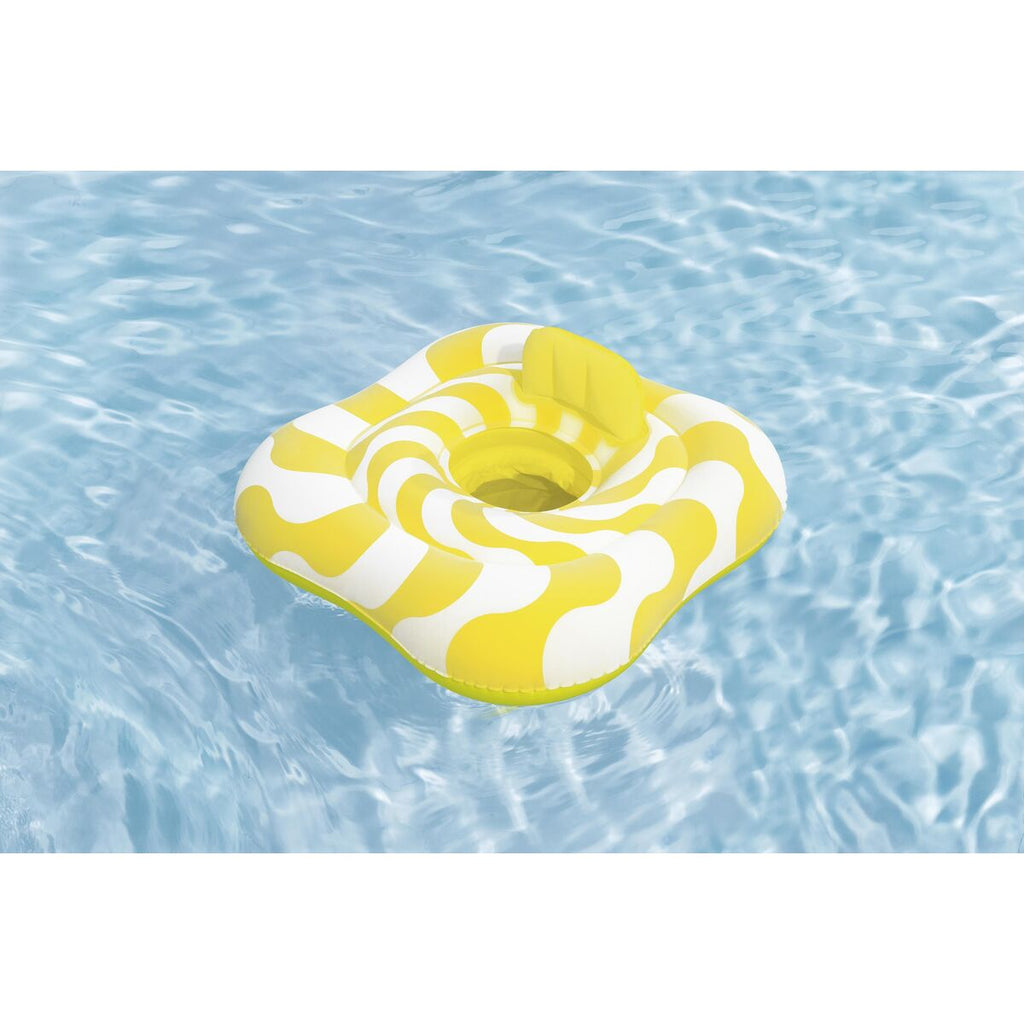 Bestway Aufblasbarer Schwimmring 2 Ringe Baby Sitz 79x79 cm 1-2 Jahre