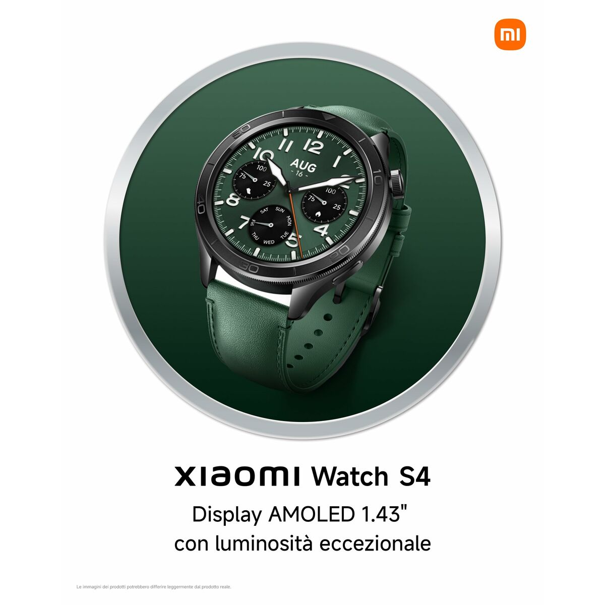 Smartwatch Xiaomi Watch S4 Silberfarben 1,43"