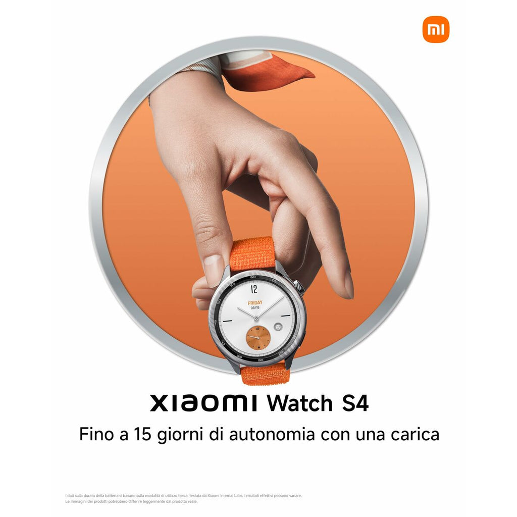 Smartwatch Xiaomi Watch S4 Silberfarben 1,43"