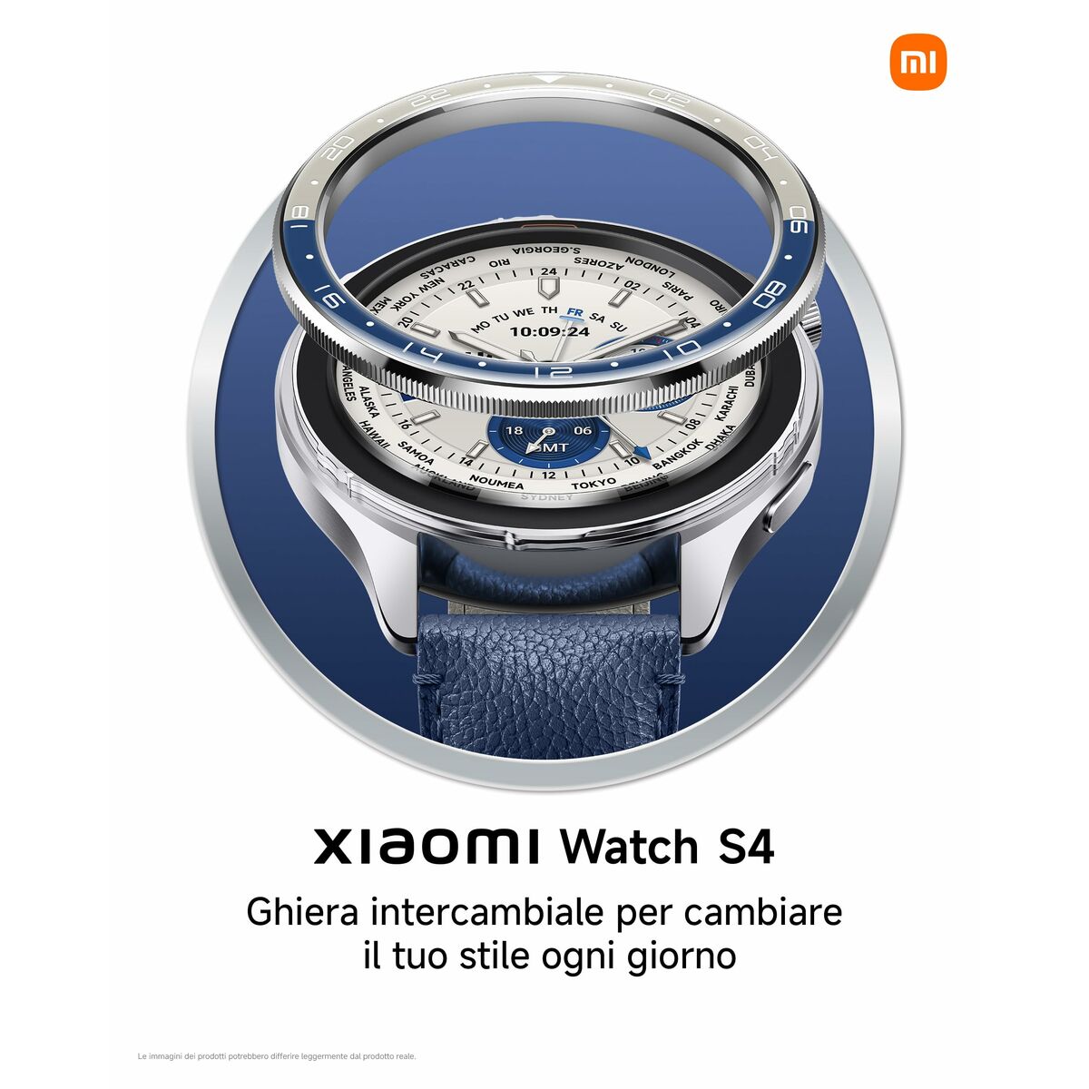 Smartwatch Xiaomi Watch S4 Silberfarben 1,43"