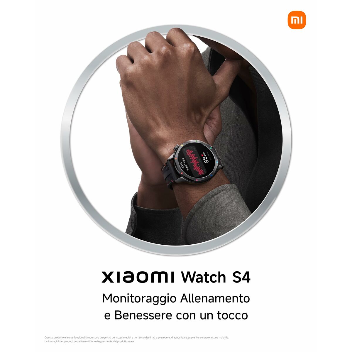 Smartwatch Xiaomi Watch S4 Silberfarben 1,43"