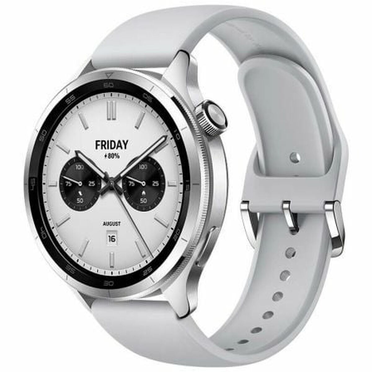 Smartwatch Xiaomi Watch S4 Silberfarben 1,43"