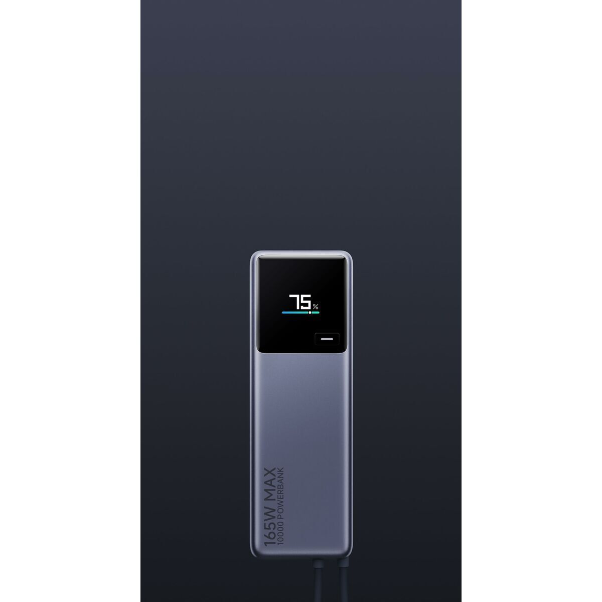 Powerbank Xiaomi 165W ICAB GY Grau Silberfarben mAh 165 W
