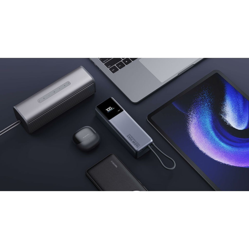 Powerbank Xiaomi 165W ICAB GY Grau Silberfarben mAh 165 W