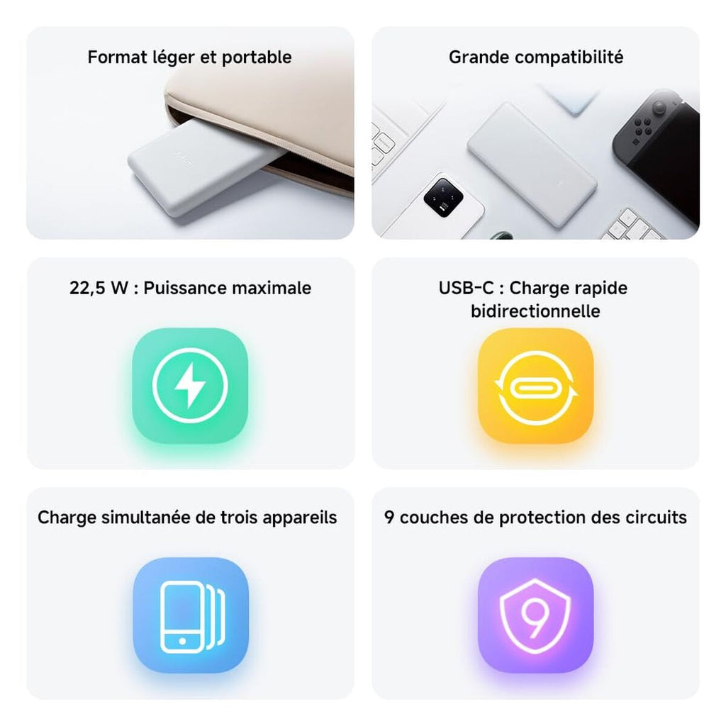 Powerbank Xiaomi BHR9350GL Weiß