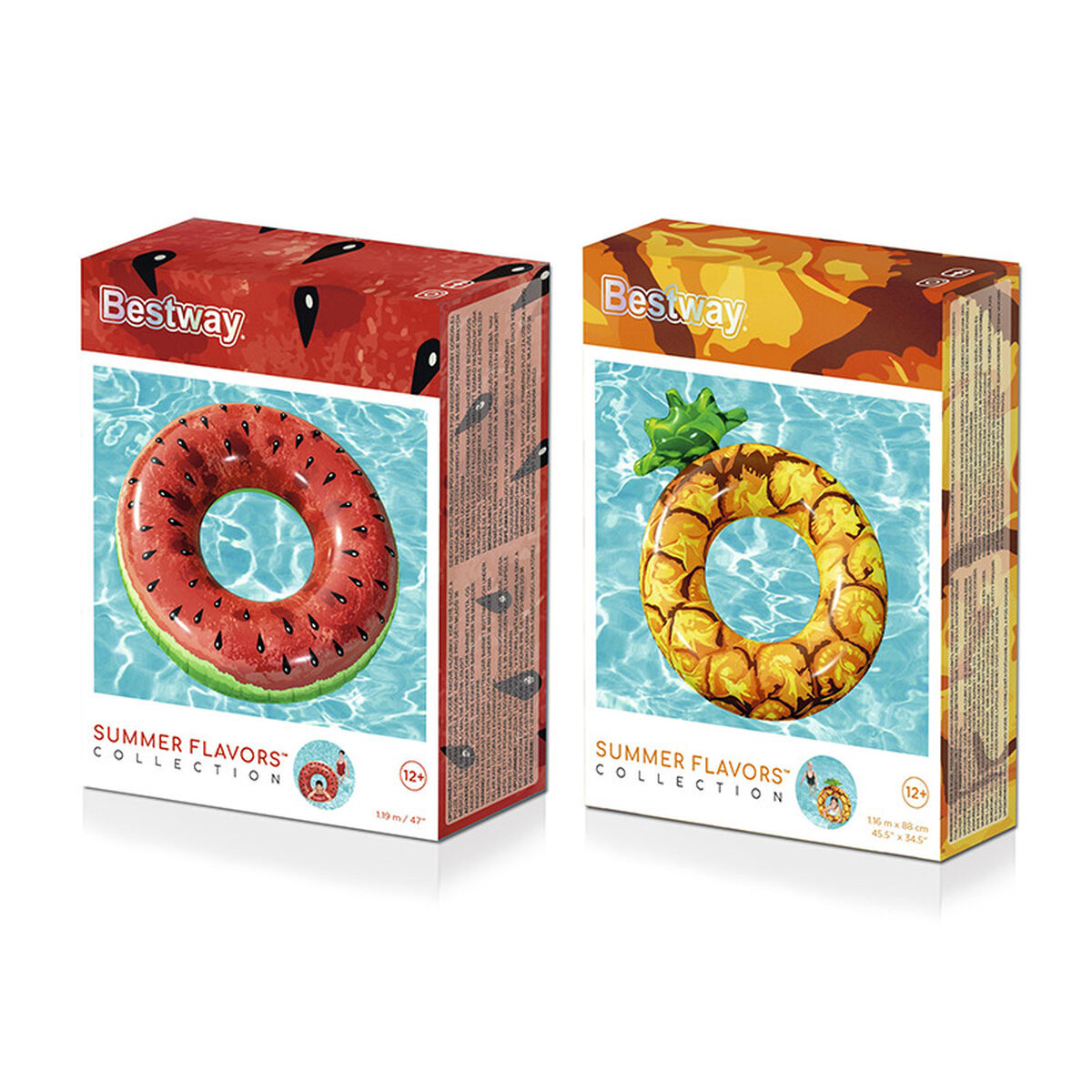 Schwimmring «Bestway» (Wassermelone / Ananas)