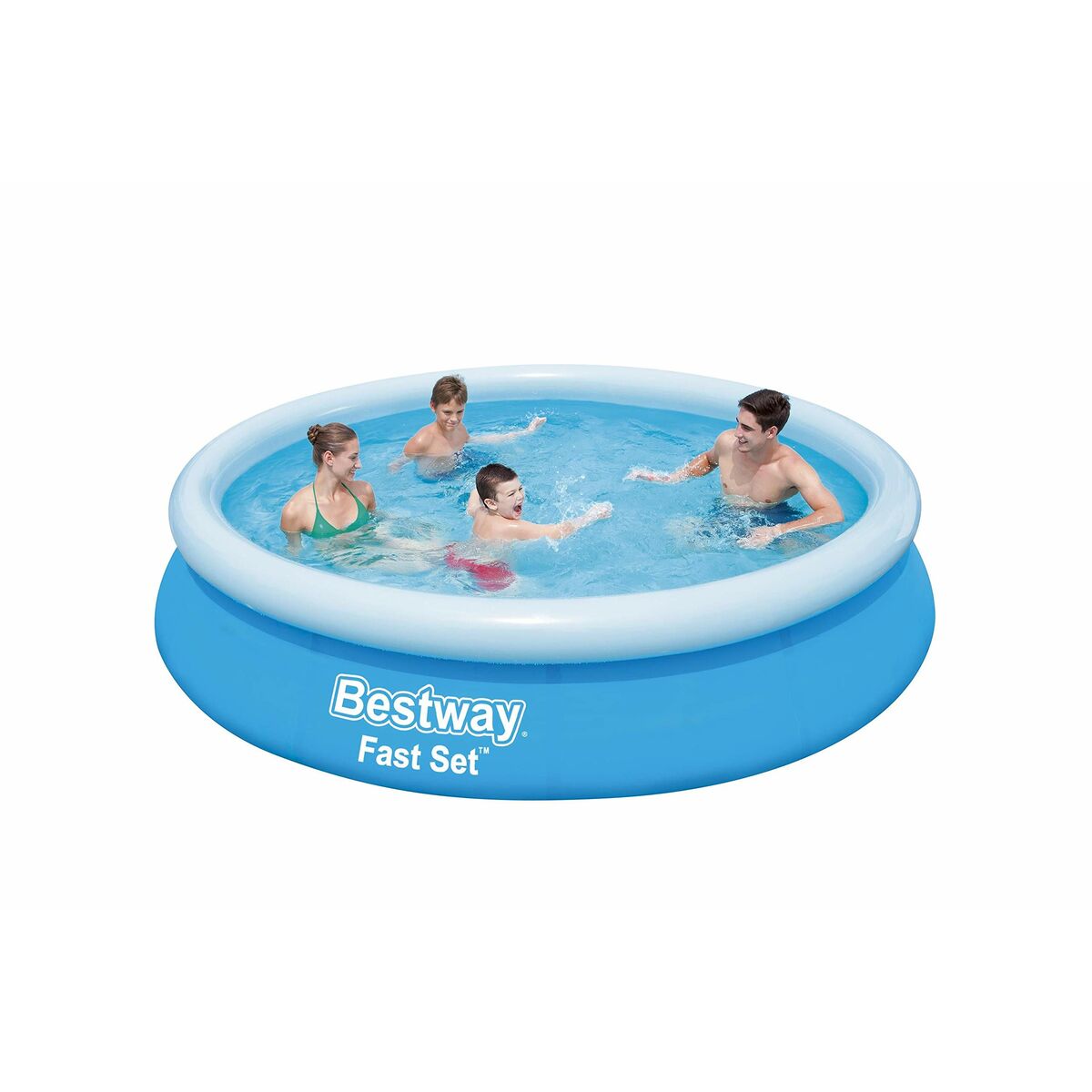 Bestway Aufblasbares Pool für Erwachsene 366x76 cm Garten