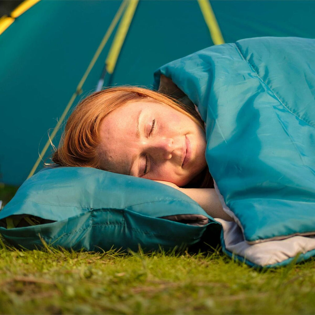 Warmer Campingschlafsack – Für kühle Nächte bis -8°C!