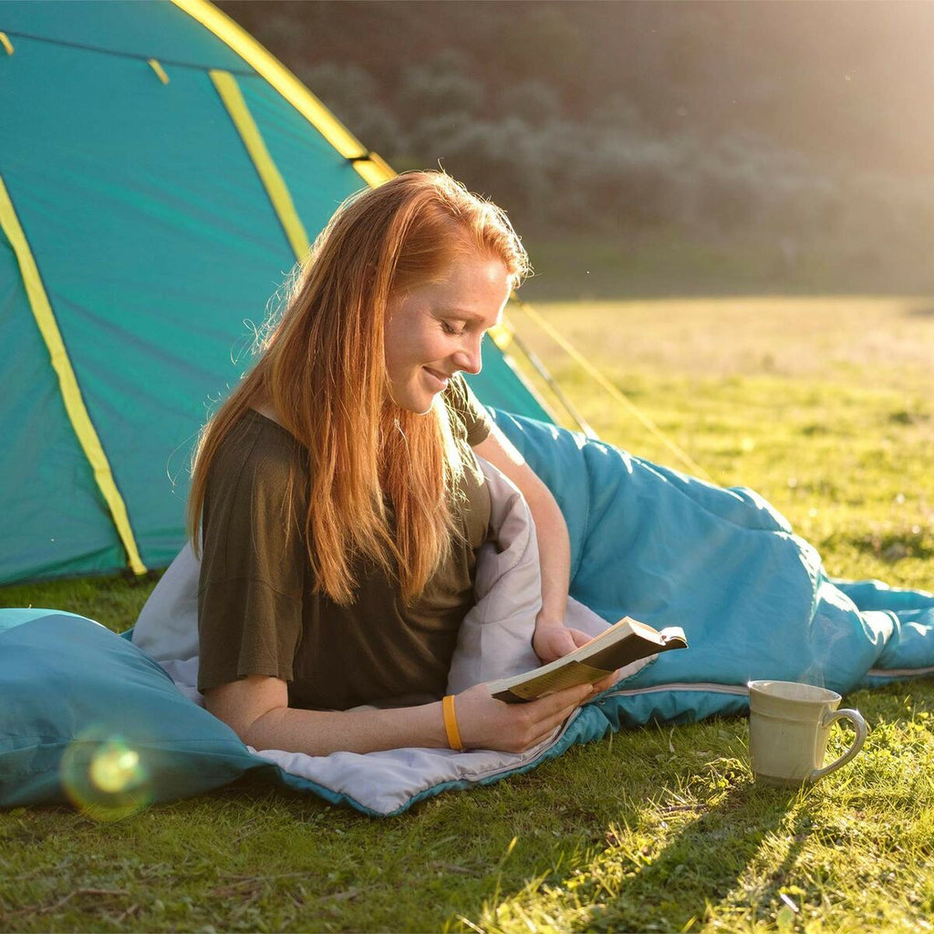Warmer Campingschlafsack – Für kühle Nächte bis -8°C!