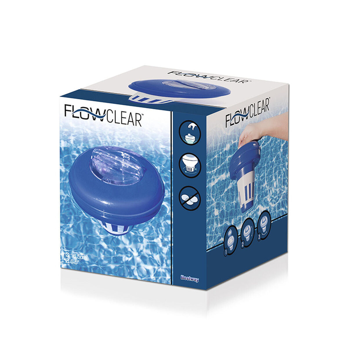 Bestway Dispenser für mittelgroßes Chlor, Pool und Garten