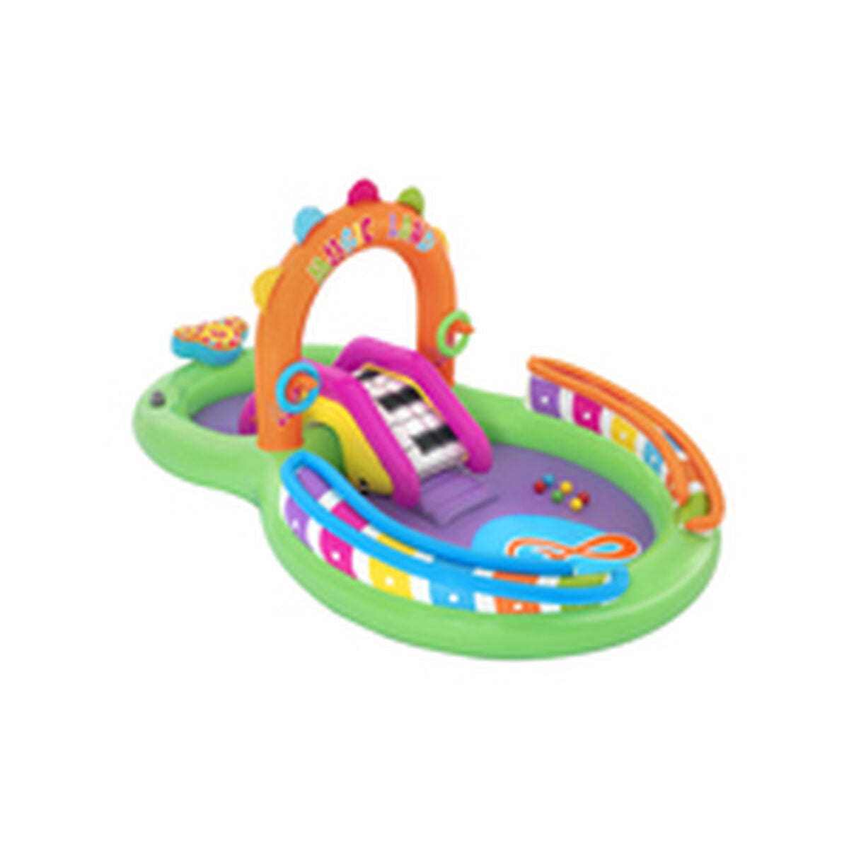 Bestway Aufblasbares Musik-Spiel-Park-Pool 295x190x137 cm +2 Jahre Gar