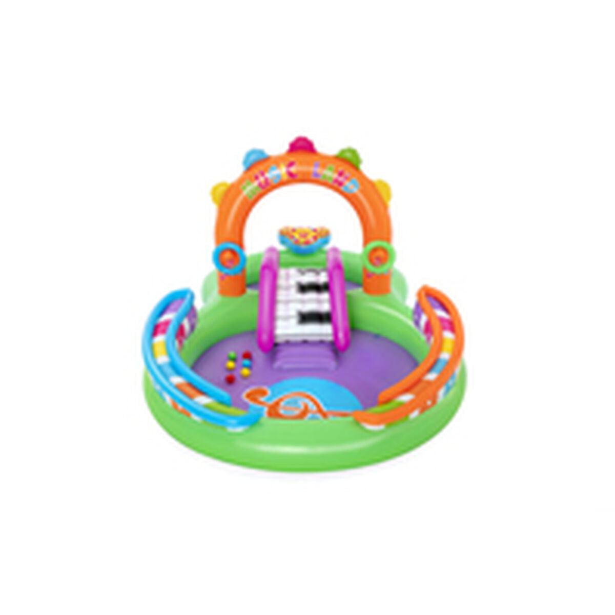 Bestway Aufblasbares Musik-Spiel-Park-Pool 295x190x137 cm +2 Jahre Gar