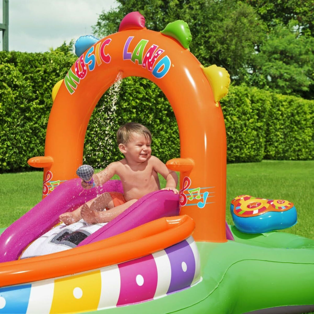 Bestway Aufblasbares Musik-Spiel-Park-Pool 295x190x137 cm +2 Jahre Gar