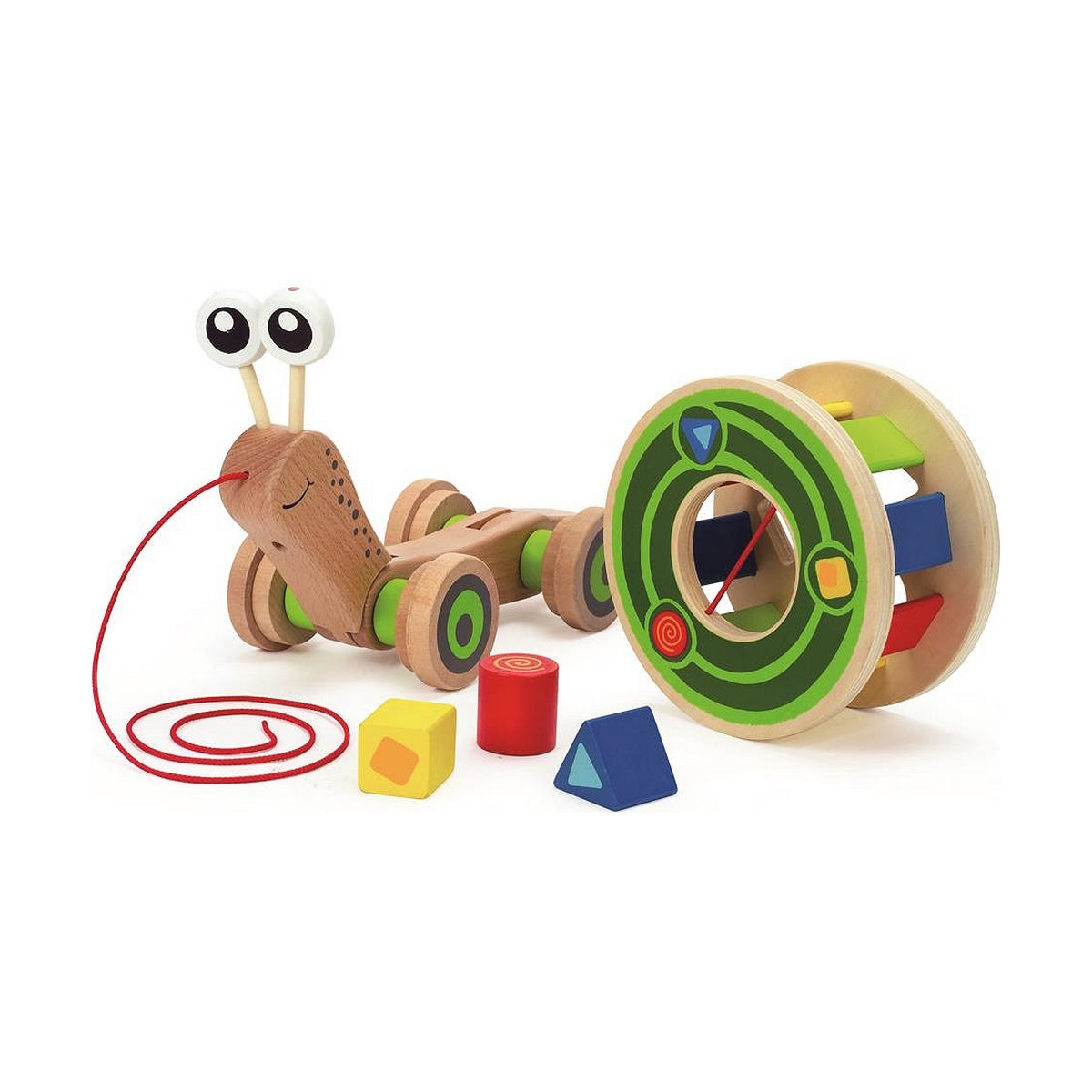 Zieh-Schnecke für Kinder – Fördert Motorik & Bewegung! – Ansicht 5