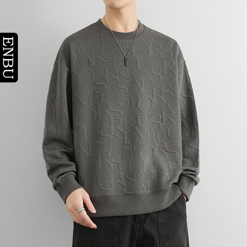 Loose-Fit Pullover ohne Kapuze, einfarbig – Bild 5 | LuxeStyle
