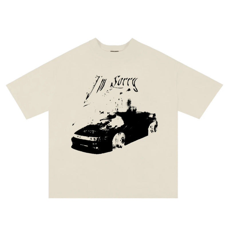 Retro Gothic King-Size T-Shirt für Herren