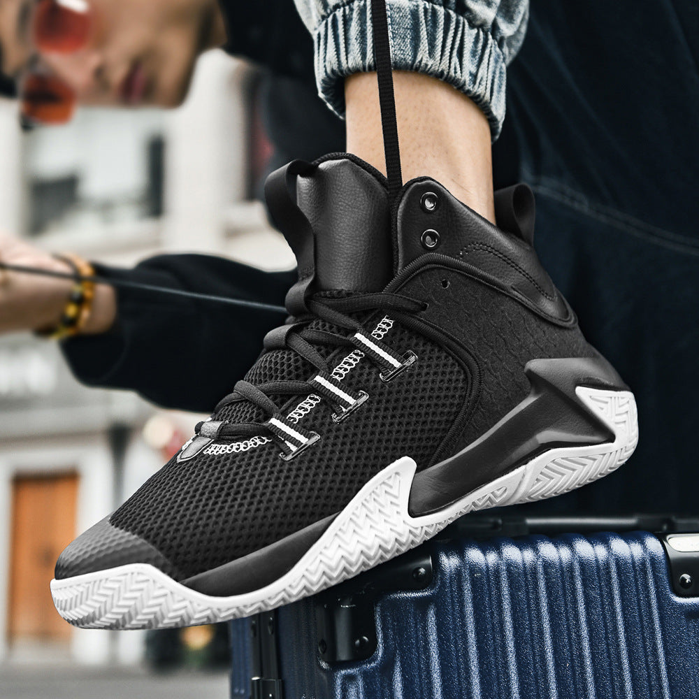 Praktische Trainings-High-Top Sportschuhe | LuxeStyle