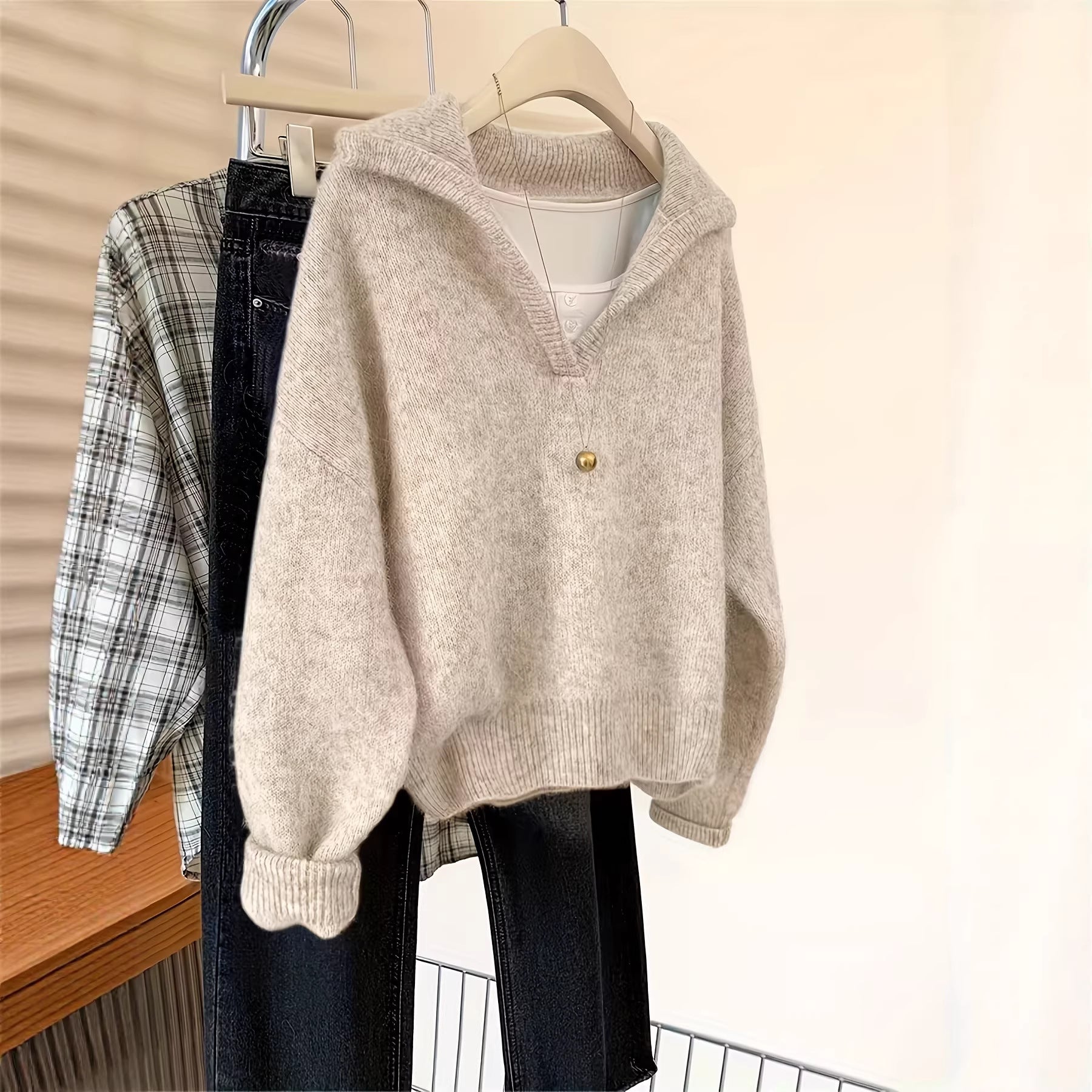 Elegantes Stricktop für Damen