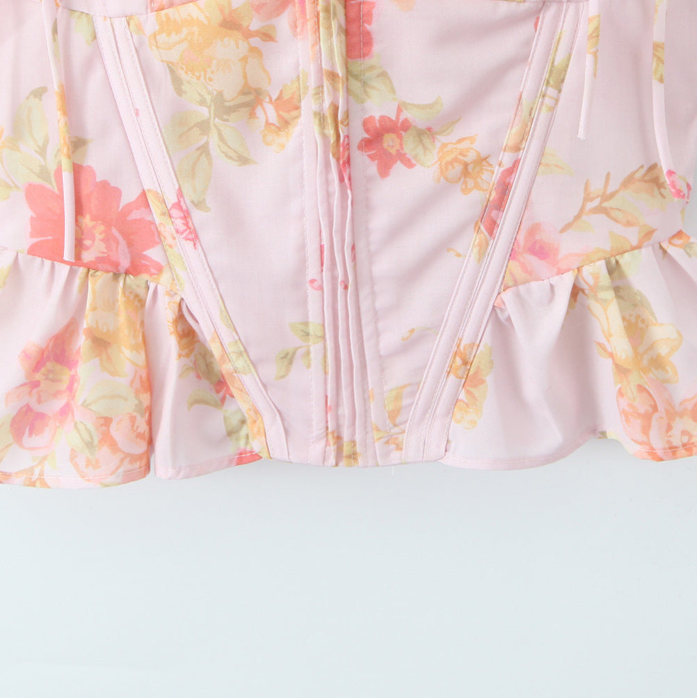Keel Slim Fit Print-Top