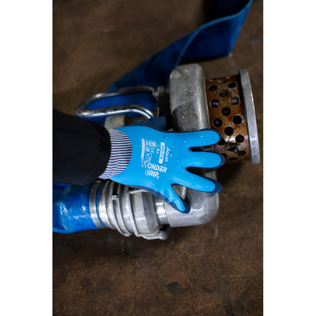 Arbeitshandschuhe Wonder Grip Blau