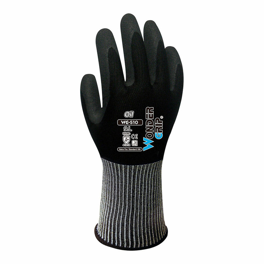 Arbeitshandschuhe Wonder Grip Schwarz
