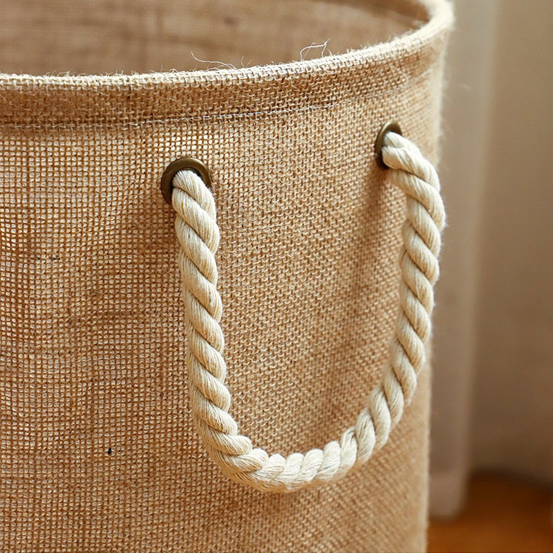 Jute Wäschekorb