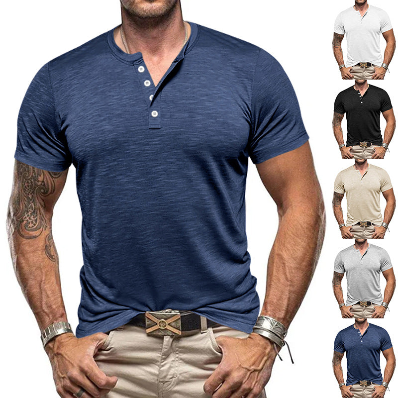 Herren Henley-Shirt