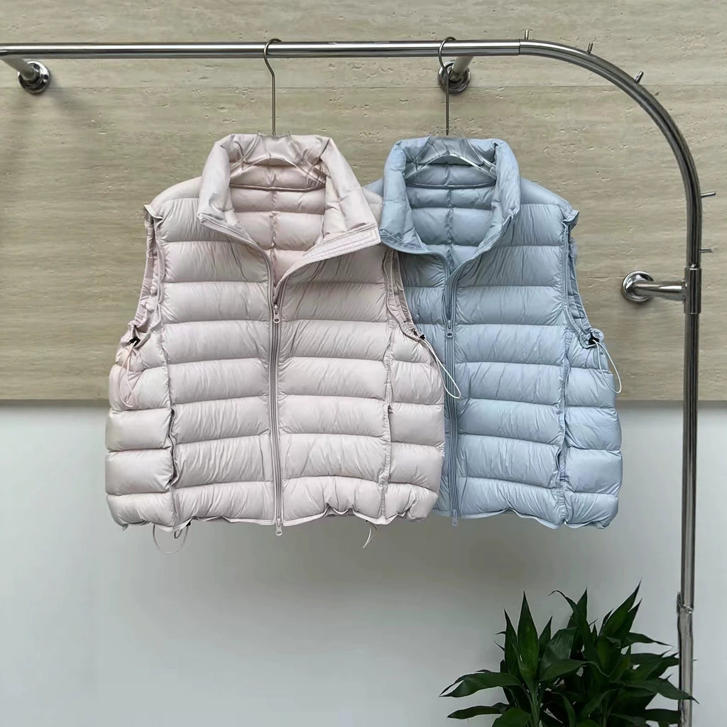 Leichtes Daunen- und Baumwoll-Overall – Bild 7 | LuxeStyle