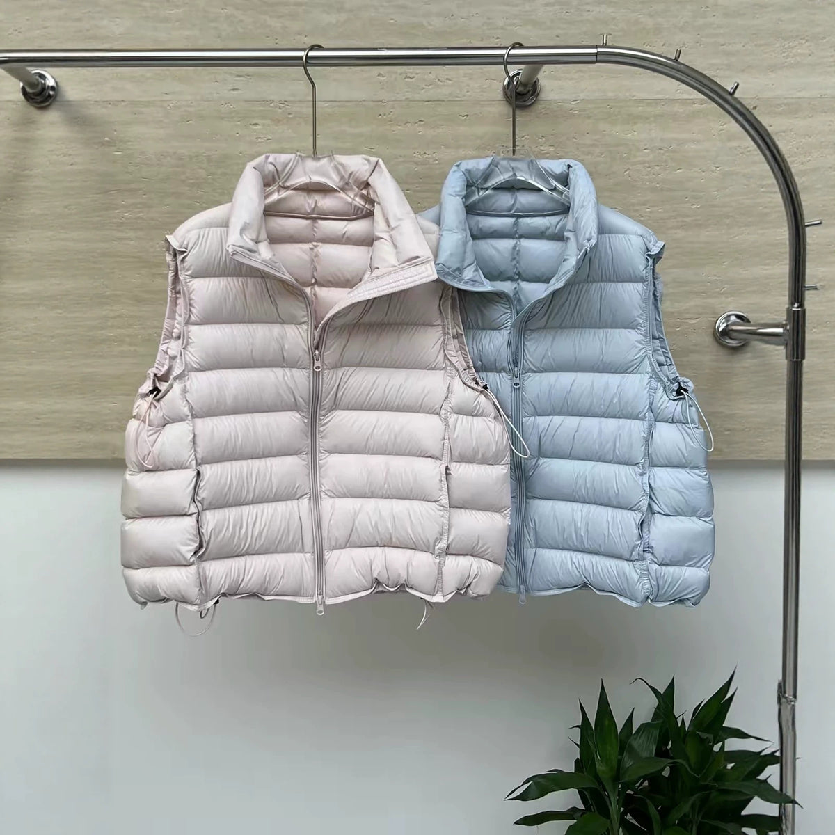 Leichtes Daunen- und Baumwoll-Overall – Bild 7 | LuxeStyle