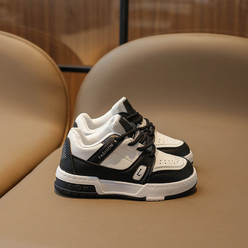 Mädchen Retro Schnürschuhe mit Plateau
