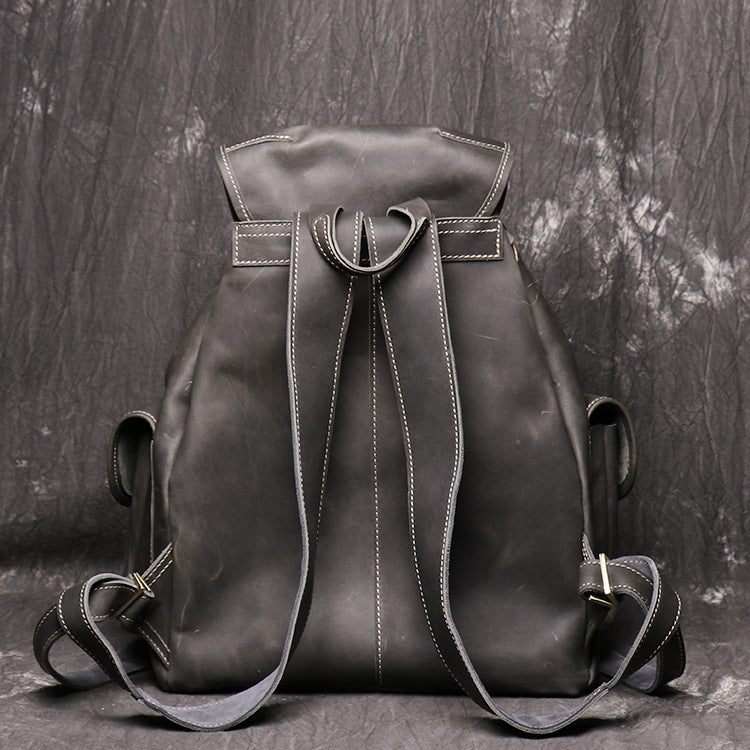 Rucksack Damen Crazy Horse Leder – Bild 3 | LuxeStyle