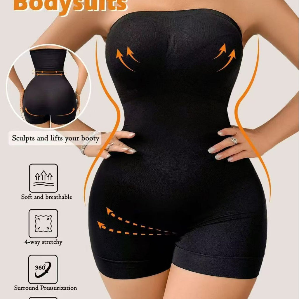 Formender Bodysuit mit Off-Shoulder-Effekt
