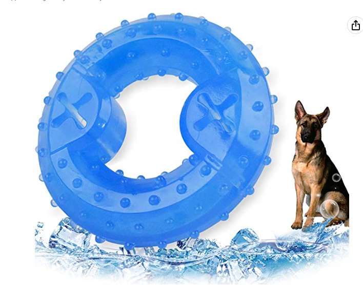 Hunde Kühlspielzeug Beissring für Welpen
