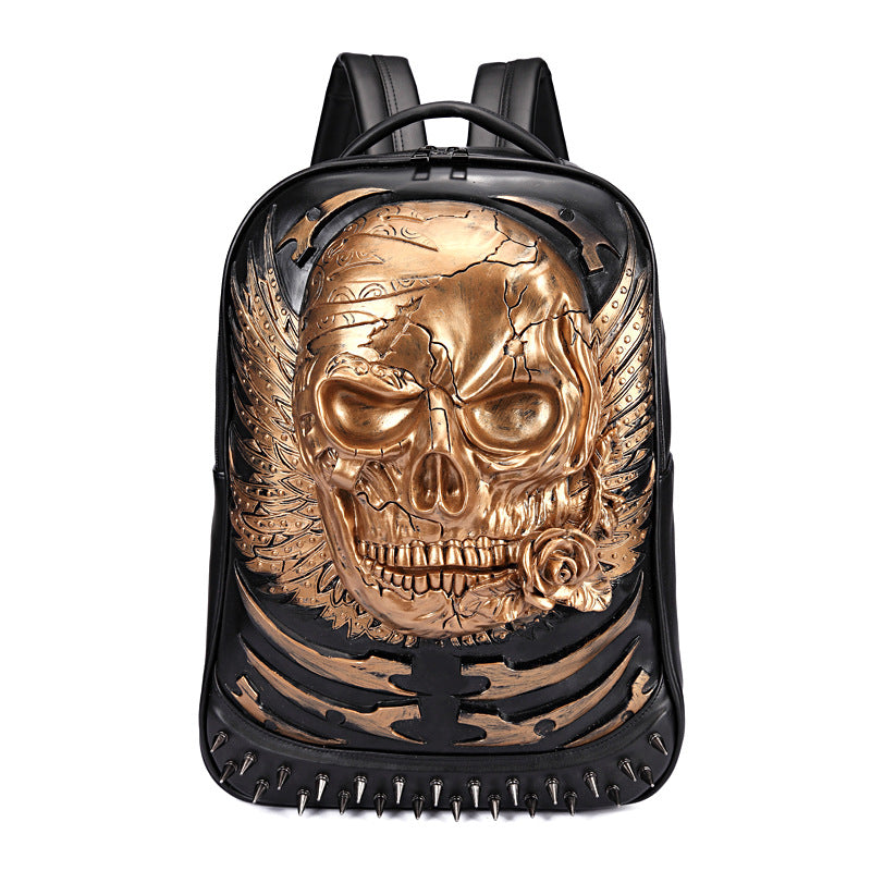 Retro-Rucksack für Herren aus PU-Leder – Bild 4 | LuxeStyle