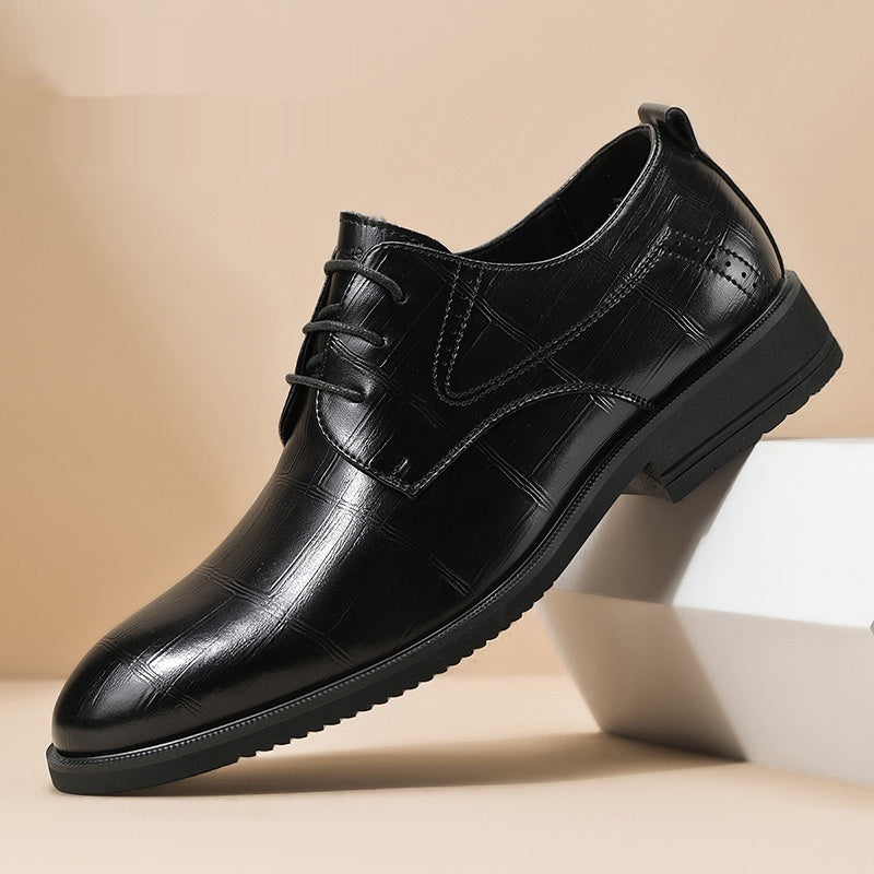 Business-Schnürschuhe aus Kunstleder – Bild 8 | LuxeStyle