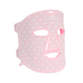 Farbige Silikon-Lichttherapie-Maske für Gesicht & Hals