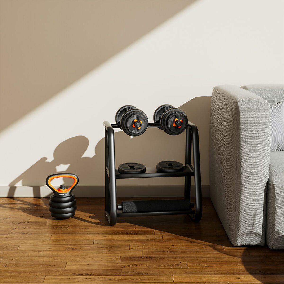 Kettlebell & Hantelset – Vielseitiges Krafttraining