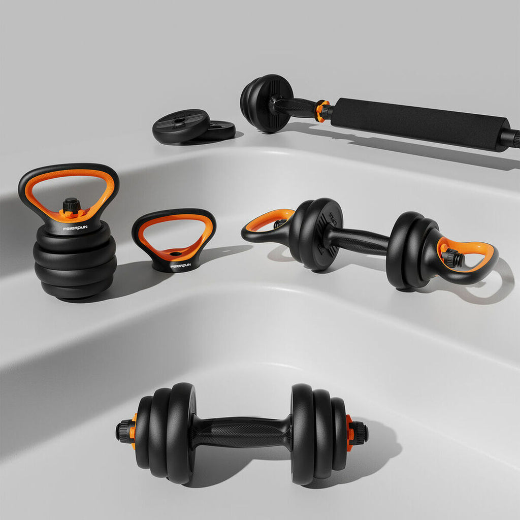 Kettlebell & Hantelset – Vielseitiges Krafttraining