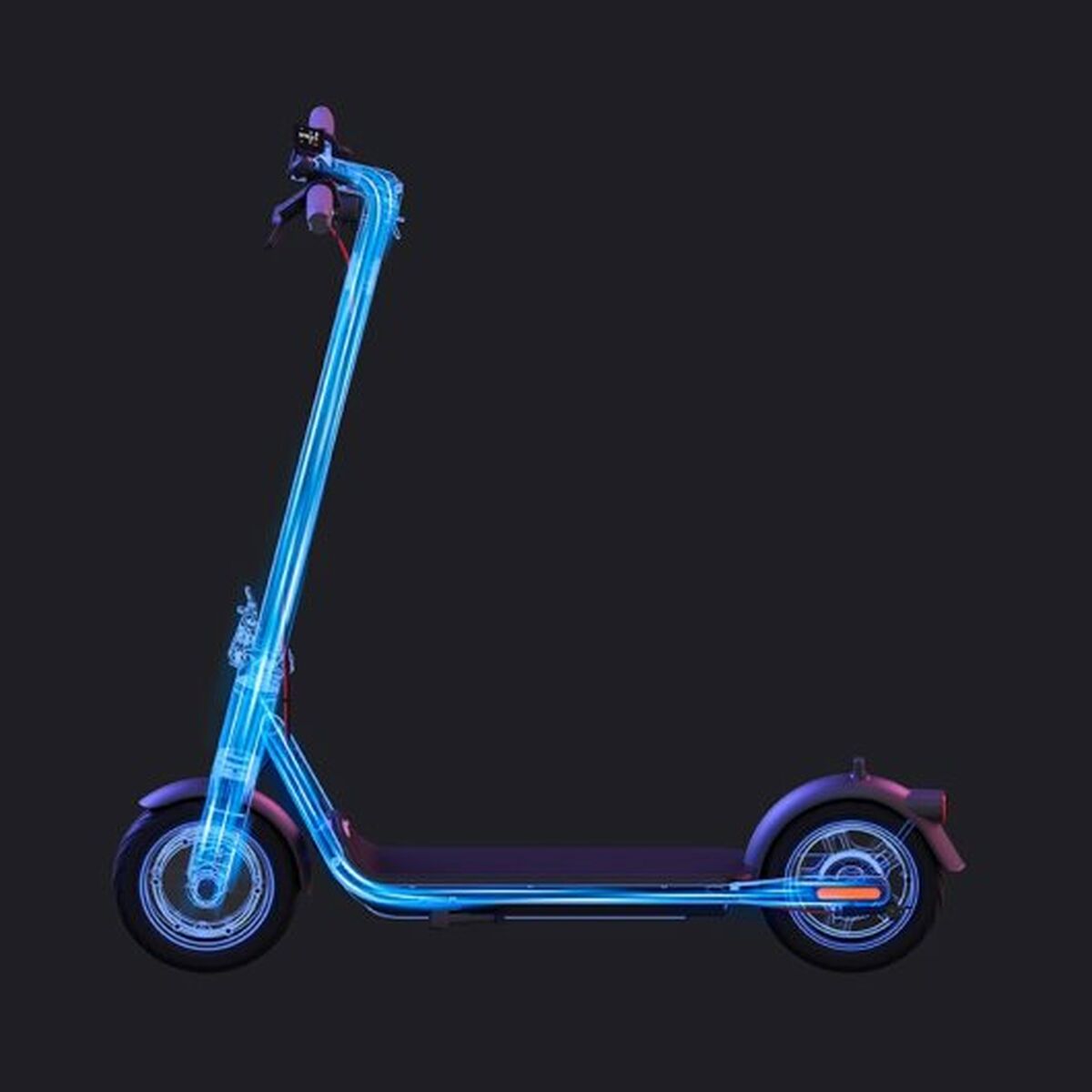 Urbaner Elektroroller: Flexibel & schnell durch die Stadt.