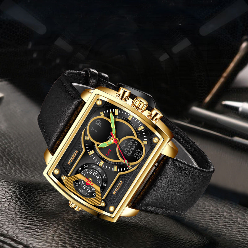 Quarz-Armbanduhr mit Doppeldisplay – Bild 6 | LuxeStyle