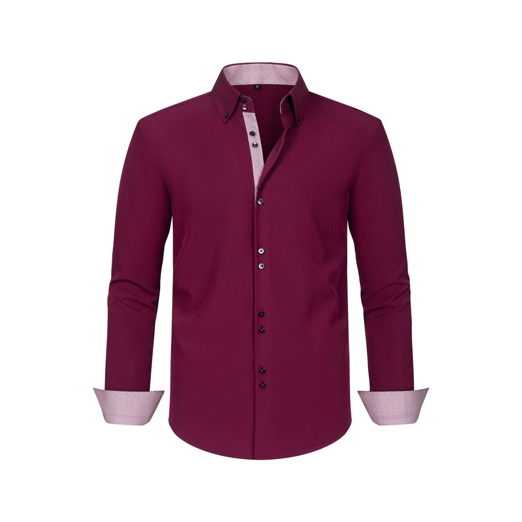Gepunktetes Hemd im Colour-Blocking-Design – Bild 12 | LuxeStyle