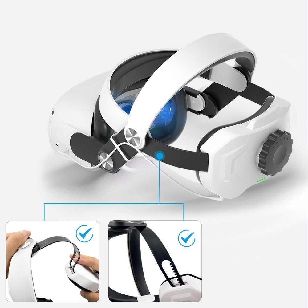 VR-Headset mit Power-Bank